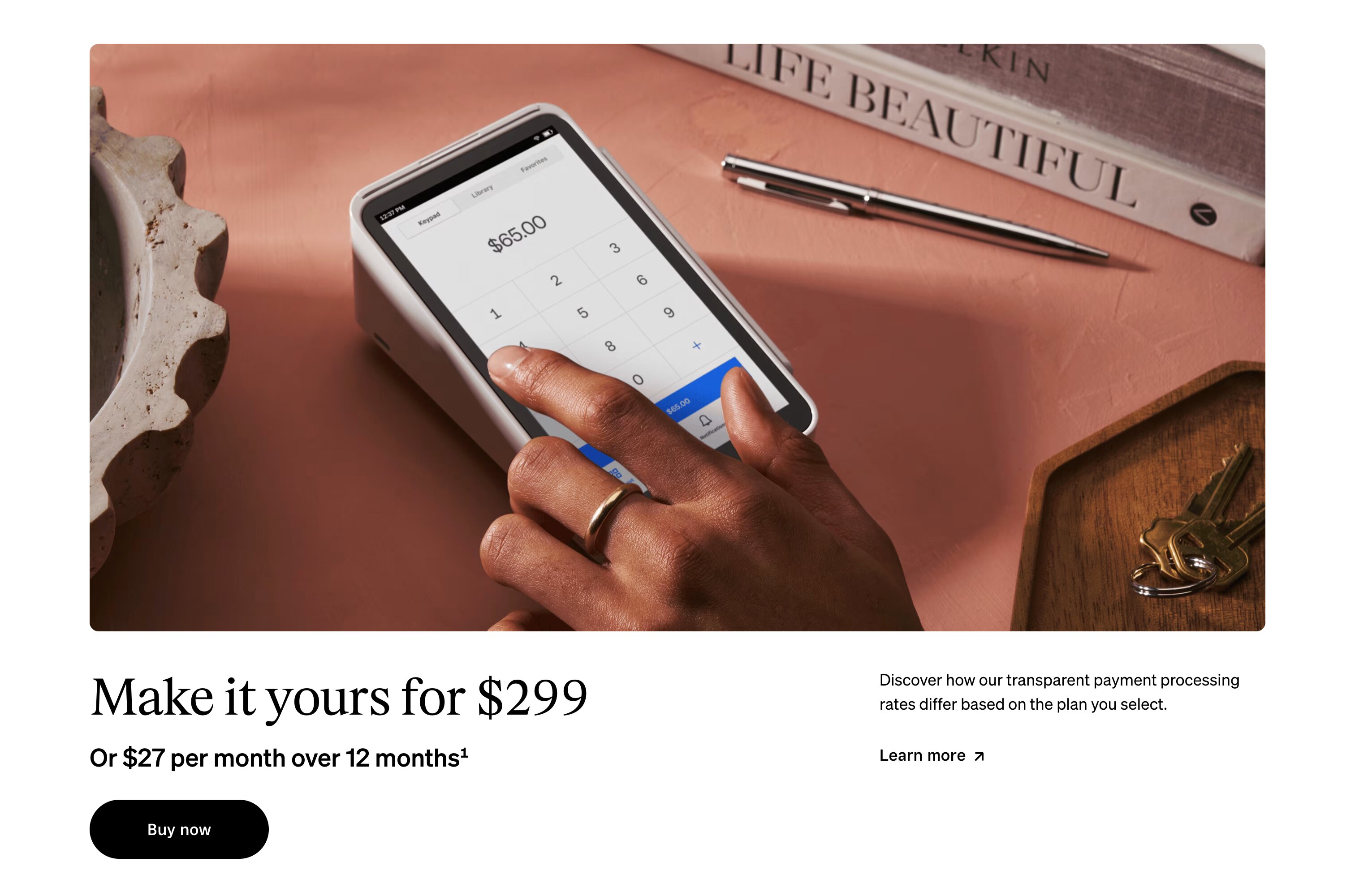 Terminal pricing